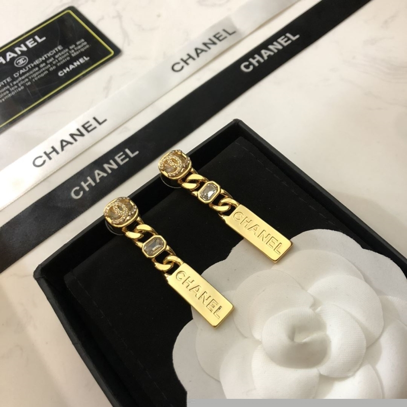 Ch*el earrings